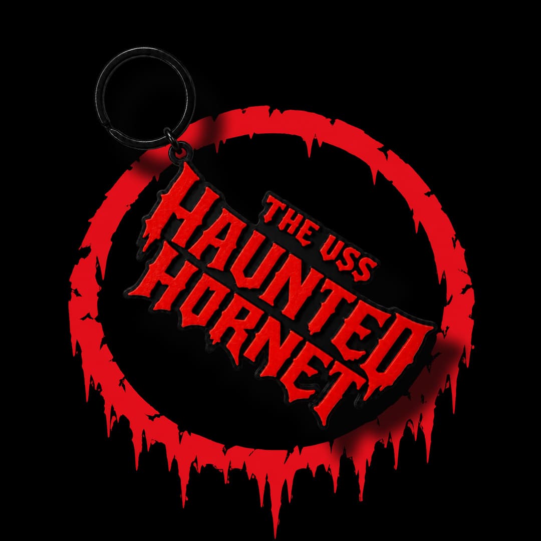 Haunted Hornet Keyring