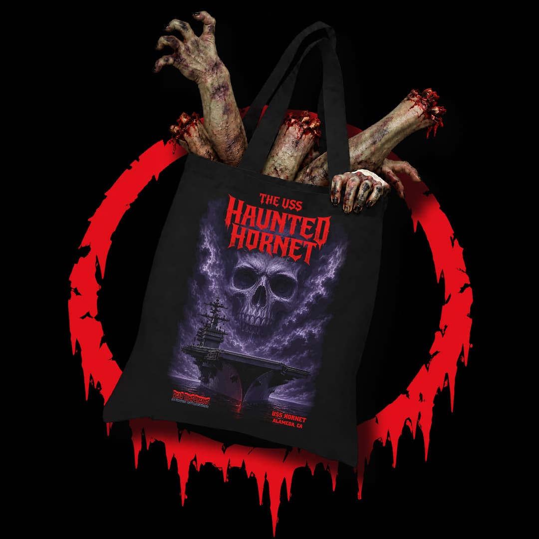 Haunted Hornet Tote Bag